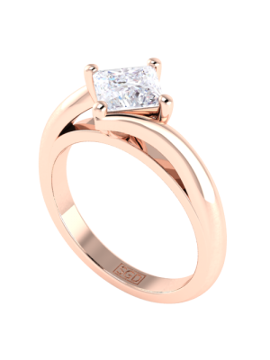 Big princess deals cut diamond ring
