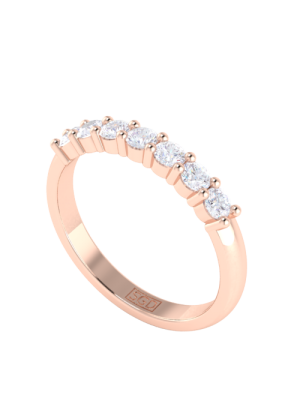 Claw set discount eternity ring