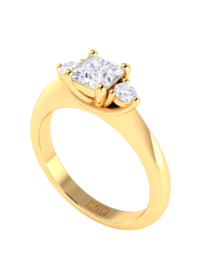  Princess Cut Diamond Ring