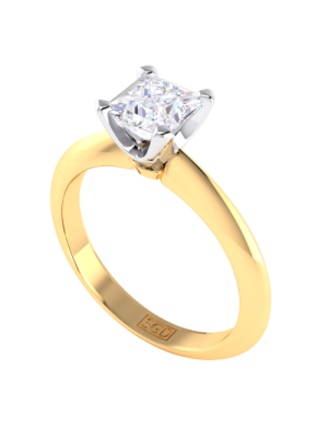  Princess Cut Diamond Engagement Ring