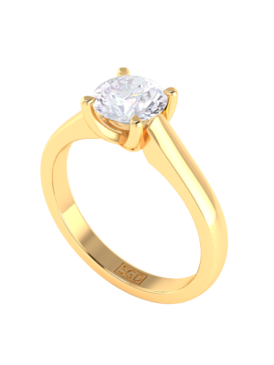  Classic Claw Set Solitaire Diamond Ring