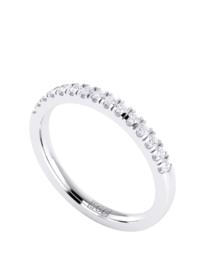  Contemporary Split Claw Diamond Ring