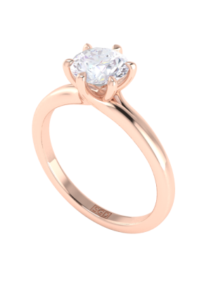 6 carat outlet solitaire diamond ring