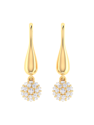 Real diamond store earrings design