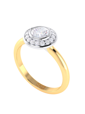 Diamond Halo Ring