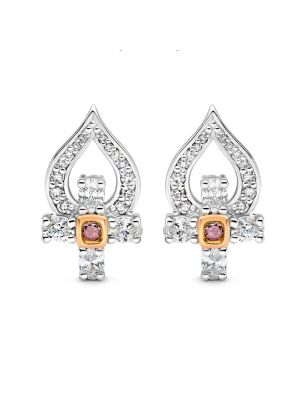  Argyle Pink Diamond Rendezvous Stud Earrings